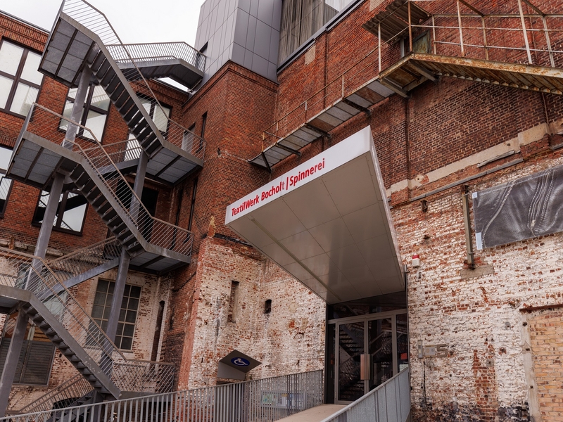 Eingang LWL-Museum Textilwerk