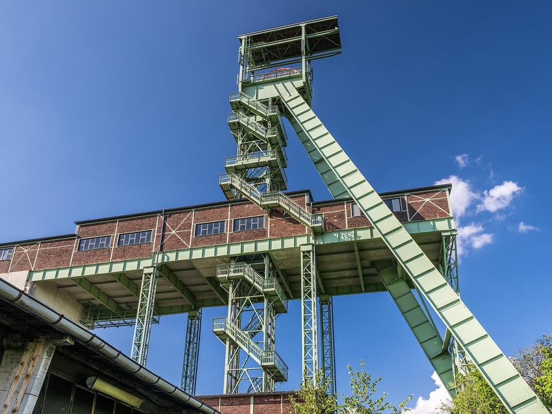 Förderturm in Willroth