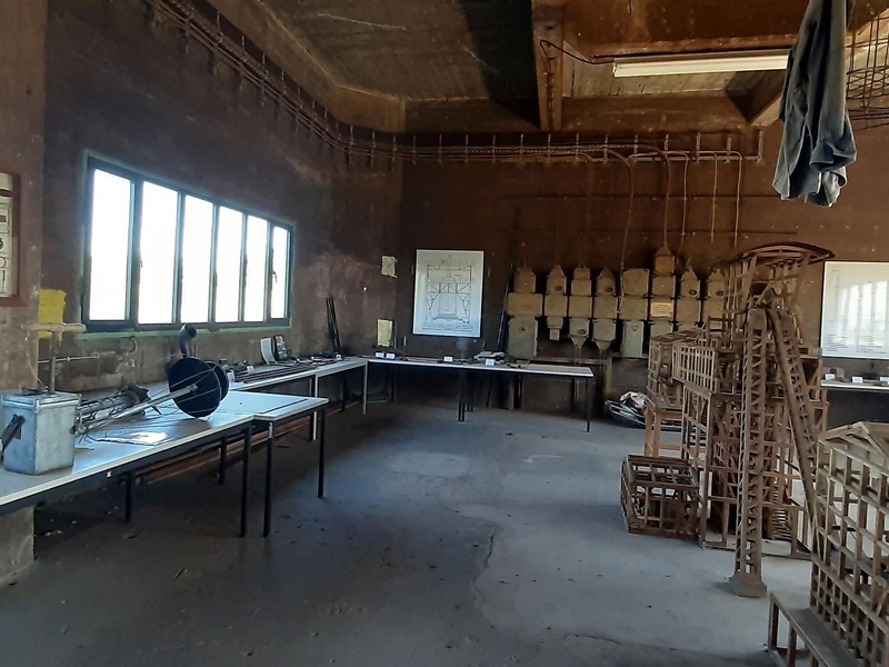 Elektroraum im Förderturm