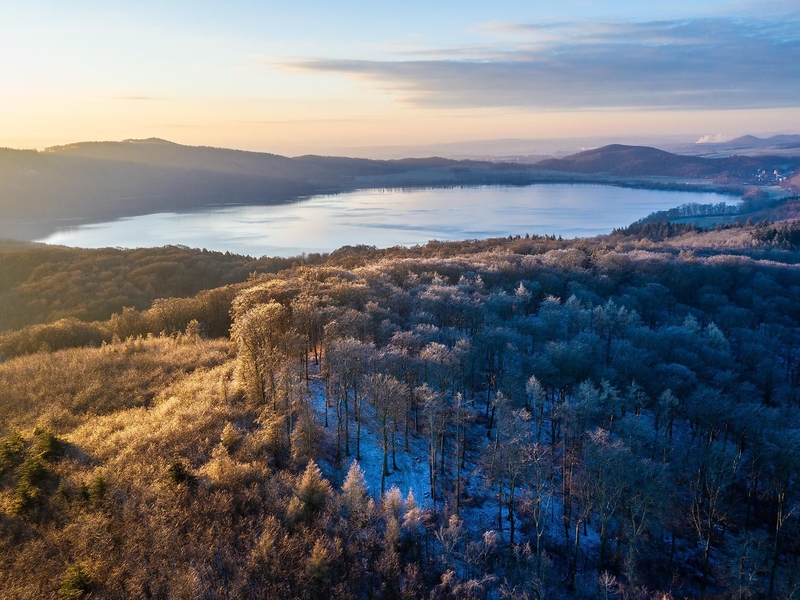 Laacher See in der Eifel