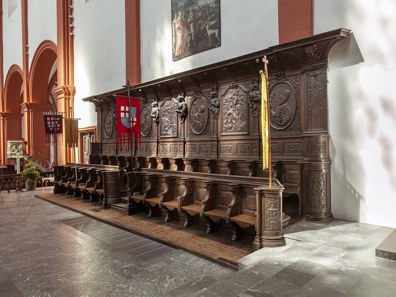 St. Salvator Basilika Prüm, Chorgestühl