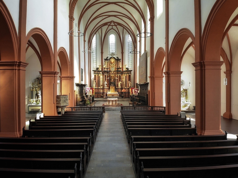 St. Salvator Basilika Prüm, Innenraum