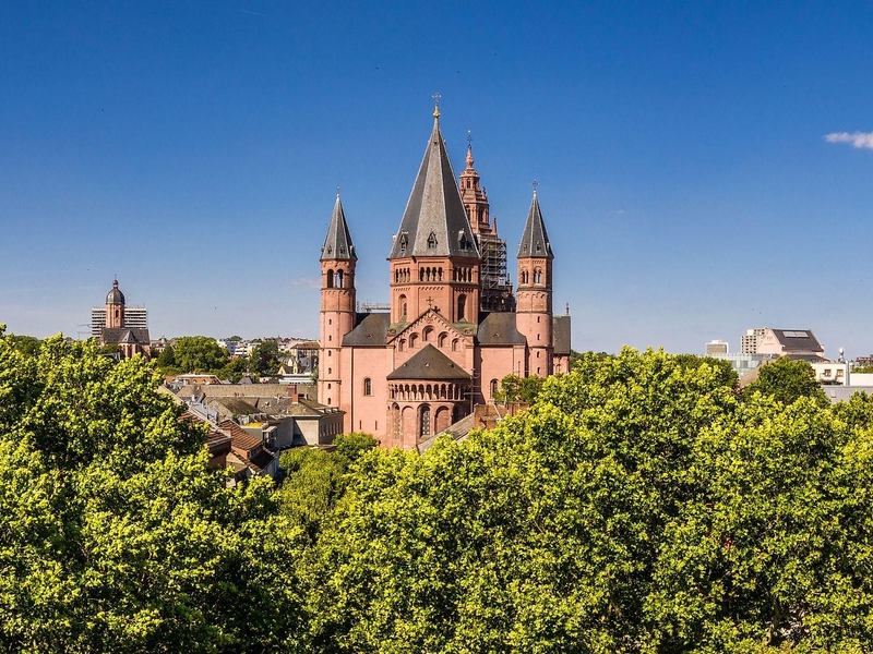 Luftaufnahme Dom St. Martin