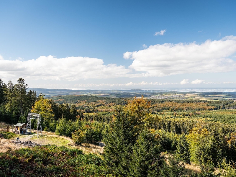 Blick vom Erbeskopf