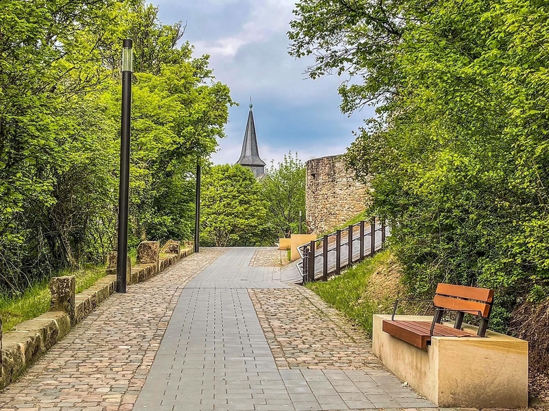 barrierefreie Wegeführung