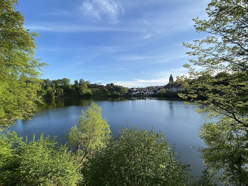 Ulmener Maar im Sommer