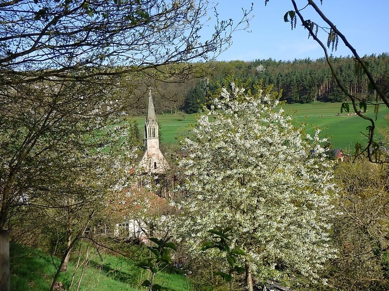 Blick auf das Kloster