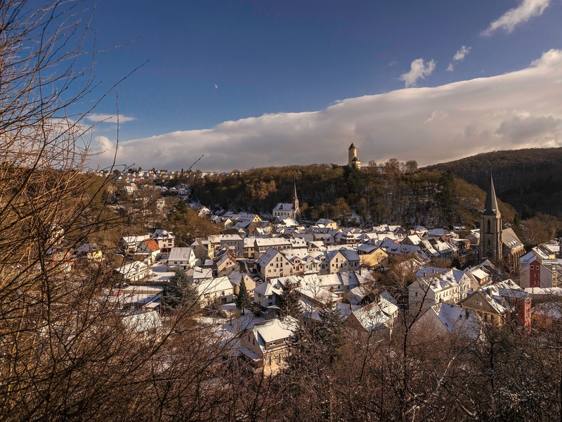 Stromburg im Winter