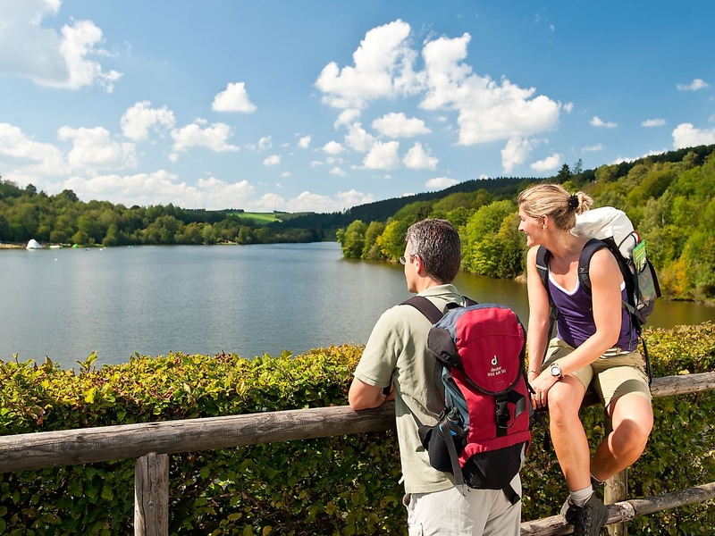 Vulkaneifel-Pfad: Schneifel-Pfad_Kronenburger See