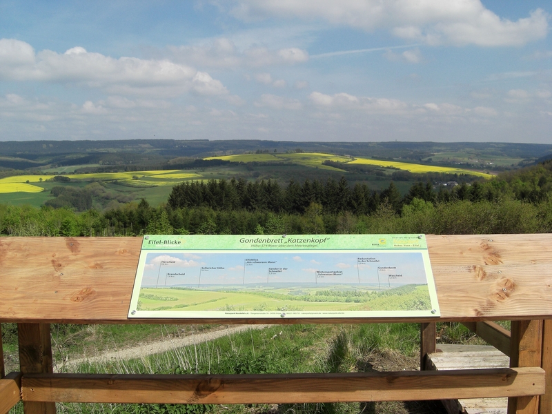 Vulkaneifel-Pfad: Schneifel-Pfad_Eifelblick Katzenkopf