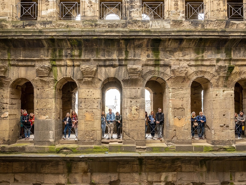 Porta Nigra Innenansicht