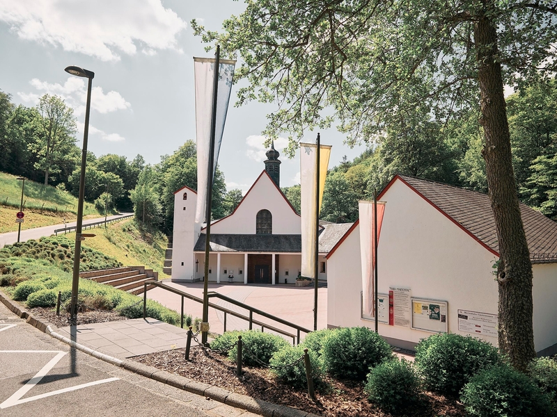 Wallfahrtskirche in idyllischer Lage