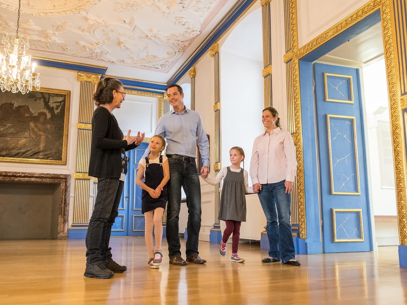 The Blue and Gold Room