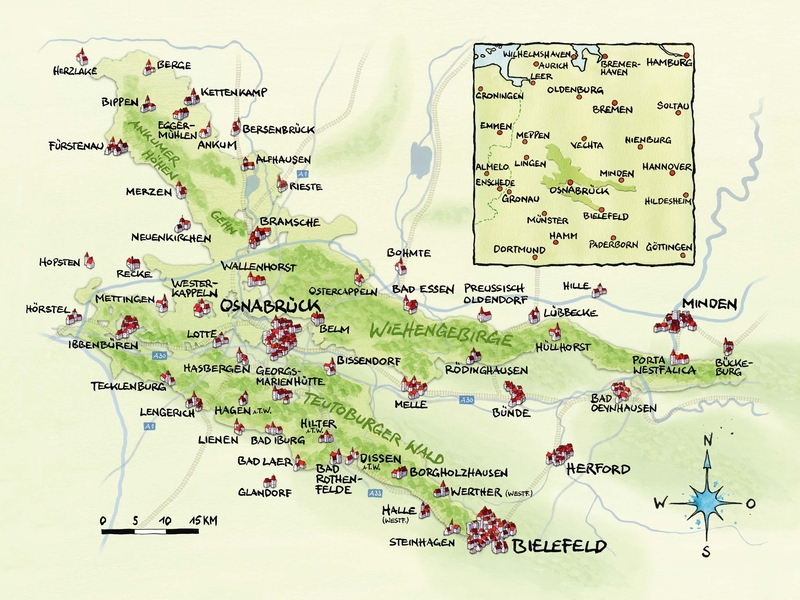 Das Gebiet des Natur- und Geoparks TERRA.vita