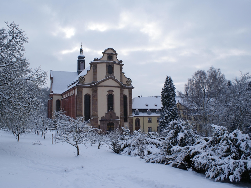 Verschneites Himmerod