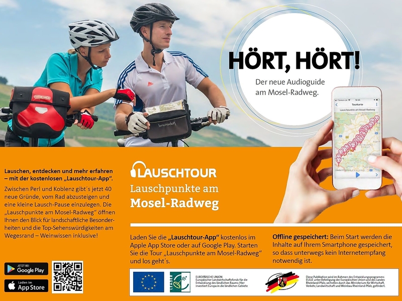 Audio route "Lauschpunkte am Mosel-Radweg"