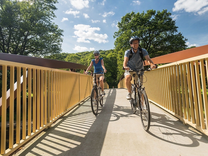 Wied Cycle Path, bike route Westerwald