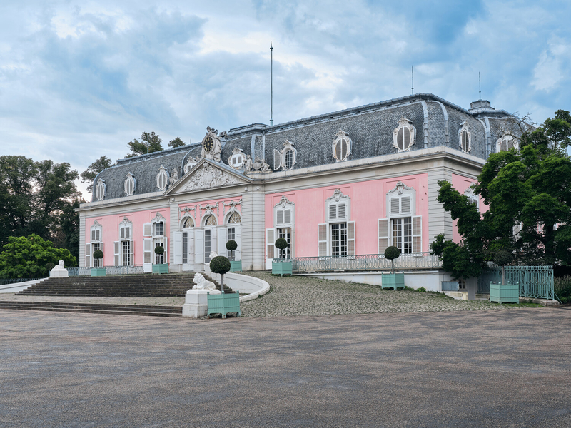 Schloss Benrath Seitenansicht
